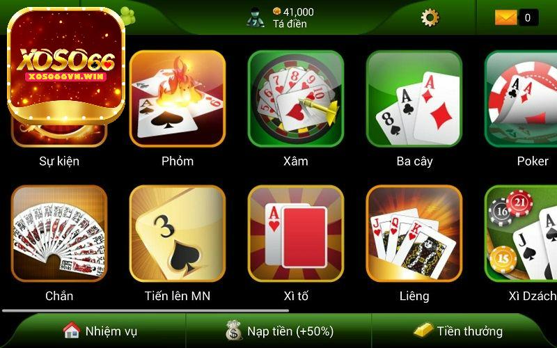 Game Bài Xoso66 - Tổng Hợp Những Trò Chơi Thú Vị Nhất